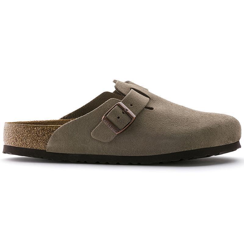 Boston Birkenstock Soft Footbed Semisove Panske Hnede | SK 364DFM